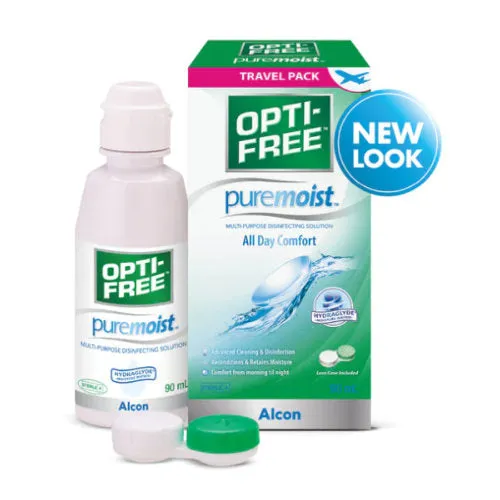 Opti-Free PureMoist 90ml   lens case