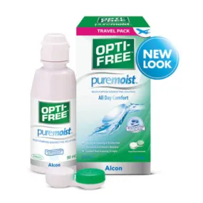 Opti-Free PureMoist 90ml   lens case