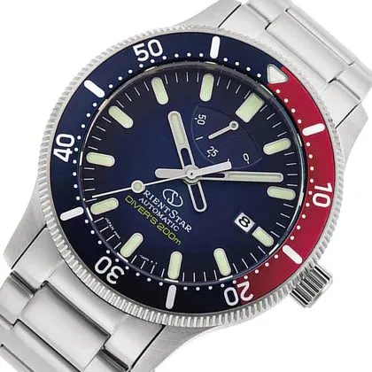 Orient Star Diver's Men's Silver Watch RE-AU0306L00B