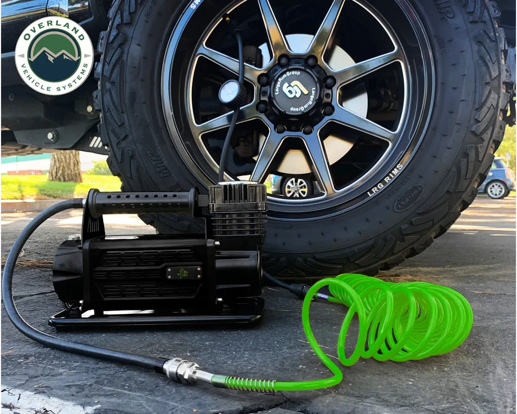 Overland Vehicle Systems Air compressor, Digital Tire Deflator, and Digital Tire Gauge Combo Kit