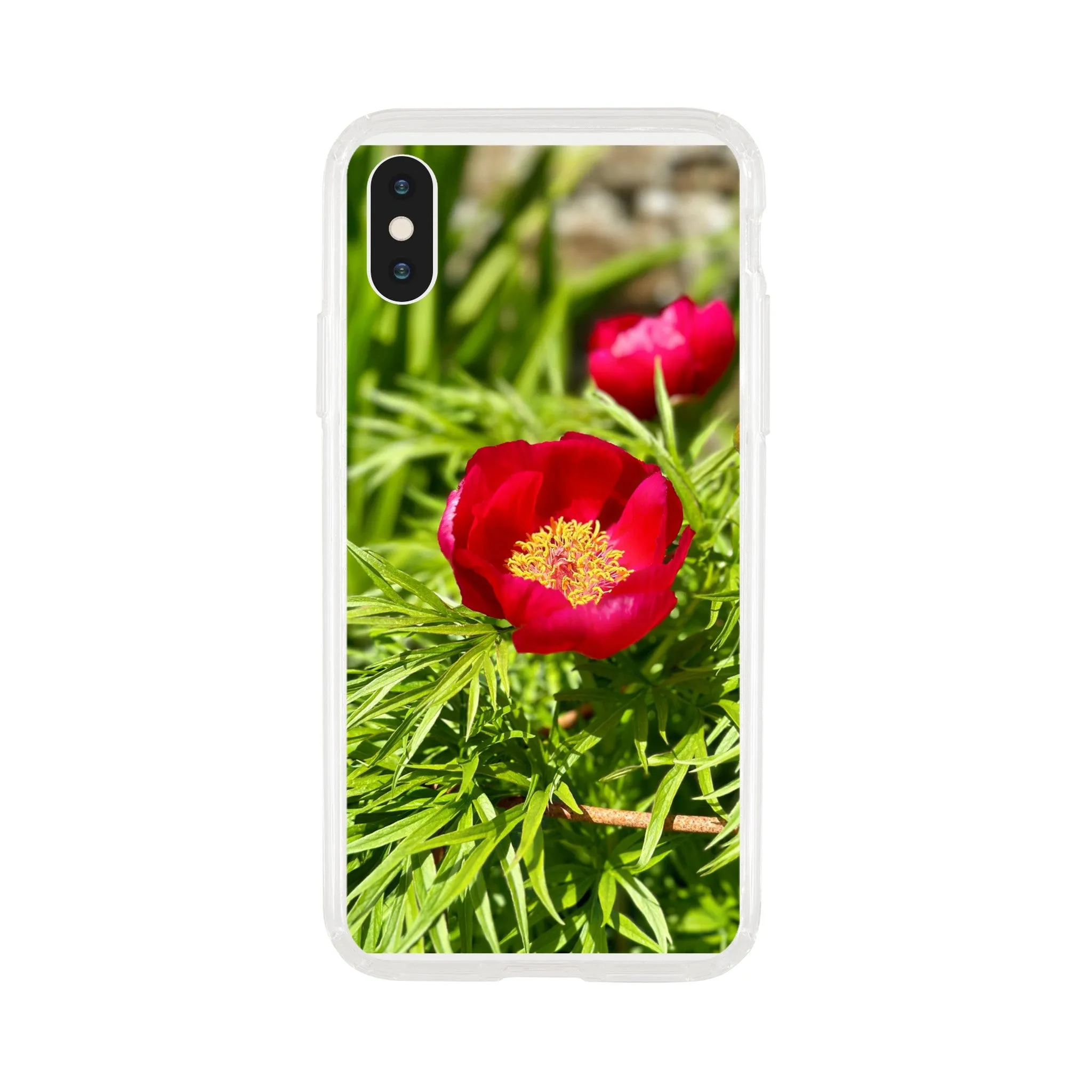 Peonie Clear Case Mobile Phone