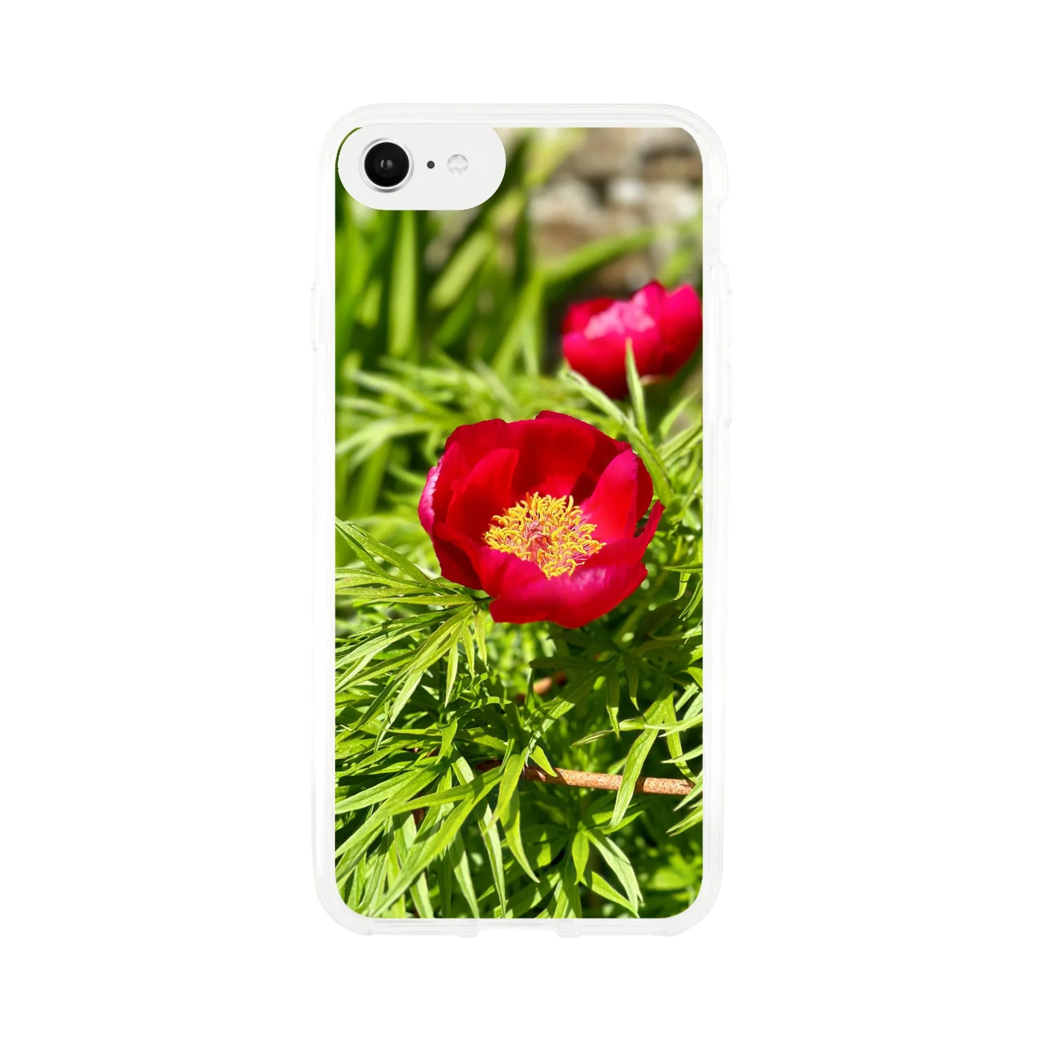 Peonie Clear Case Mobile Phone