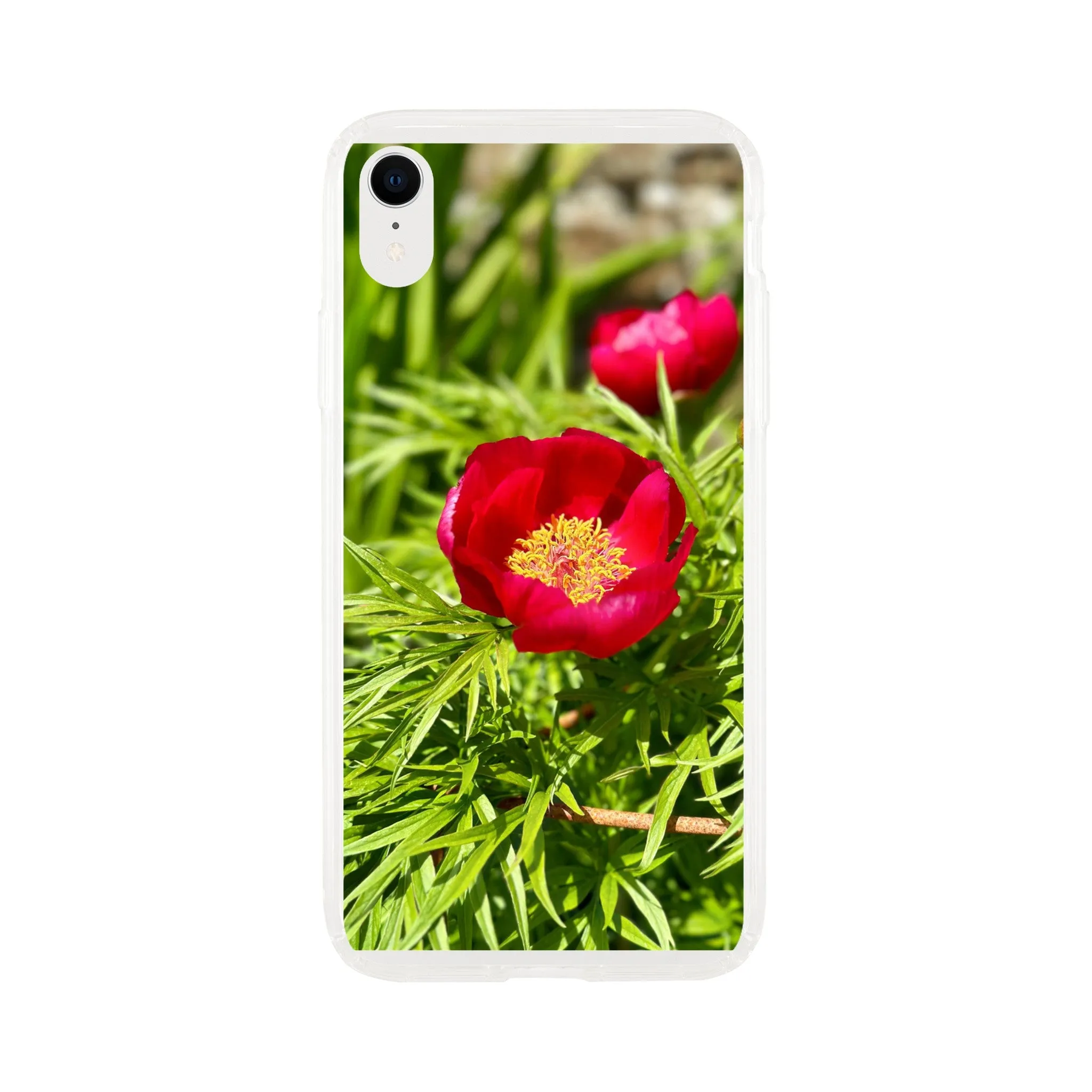 Peonie Clear Case Mobile Phone