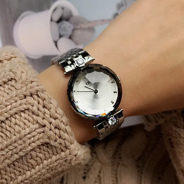 Personality Stainless Steel Strap Women's Watch