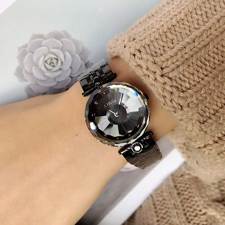 Personality Stainless Steel Strap Women's Watch