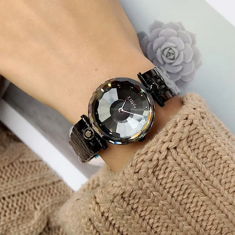 Personality Stainless Steel Strap Women's Watch