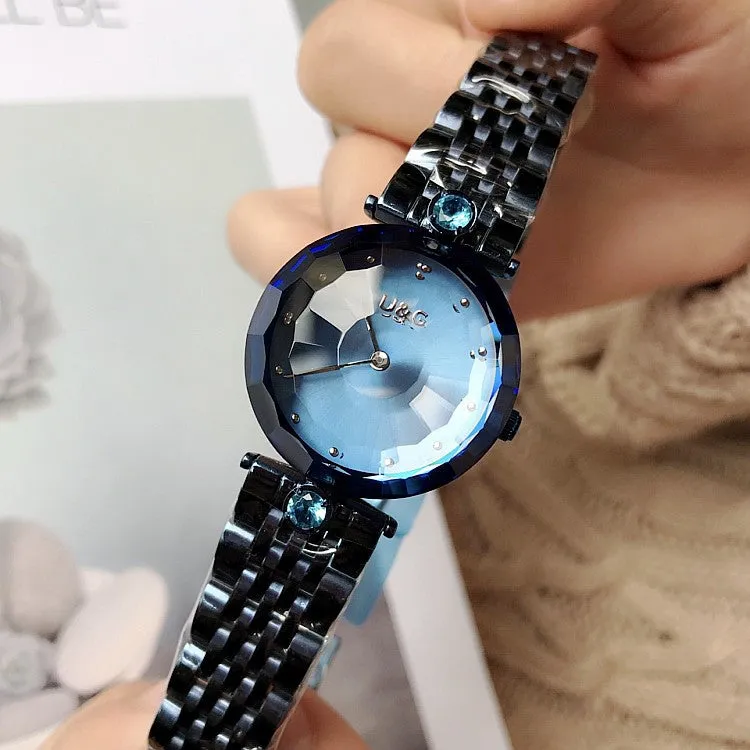 Personality Stainless Steel Strap Women's Watch