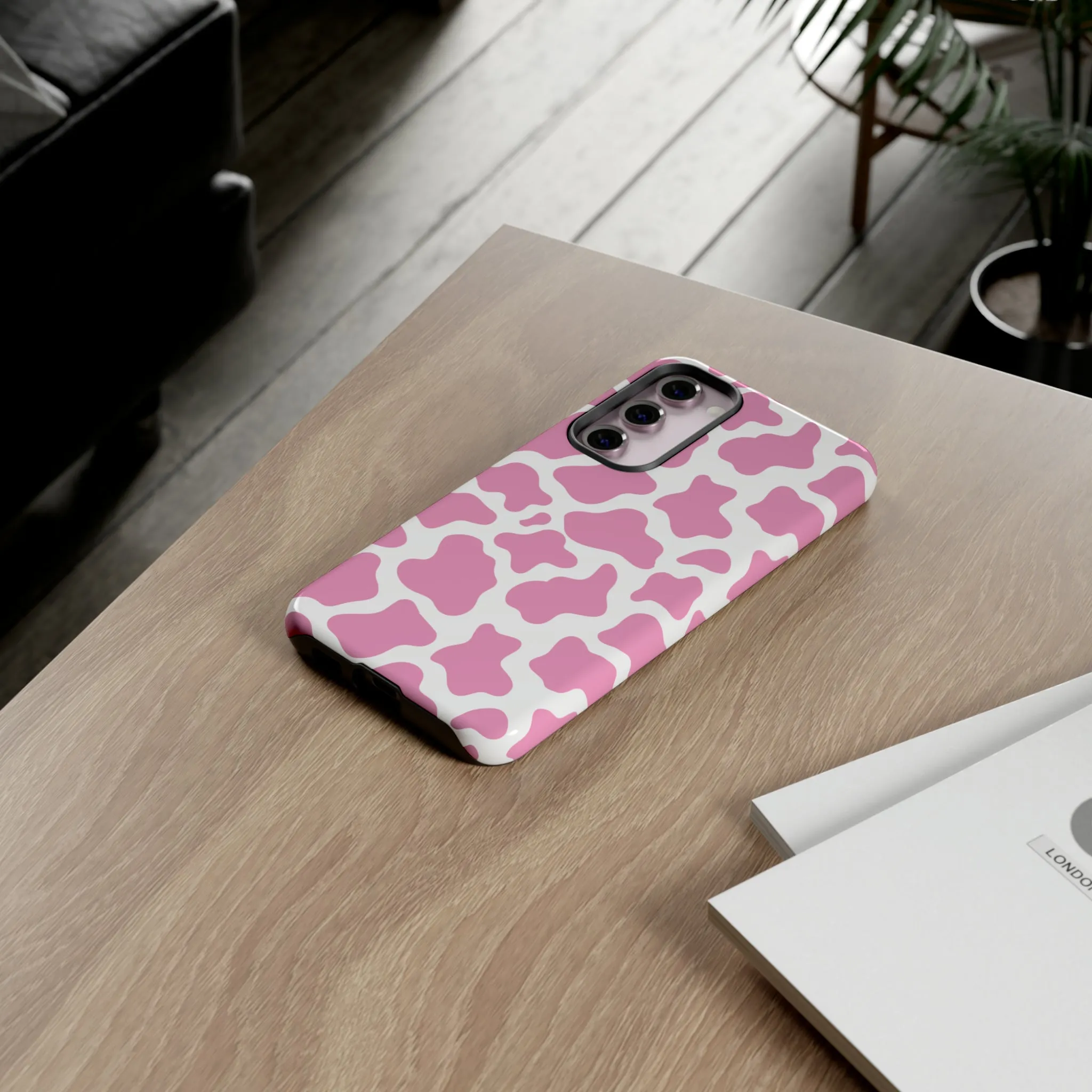 Pink Cow Phone Case