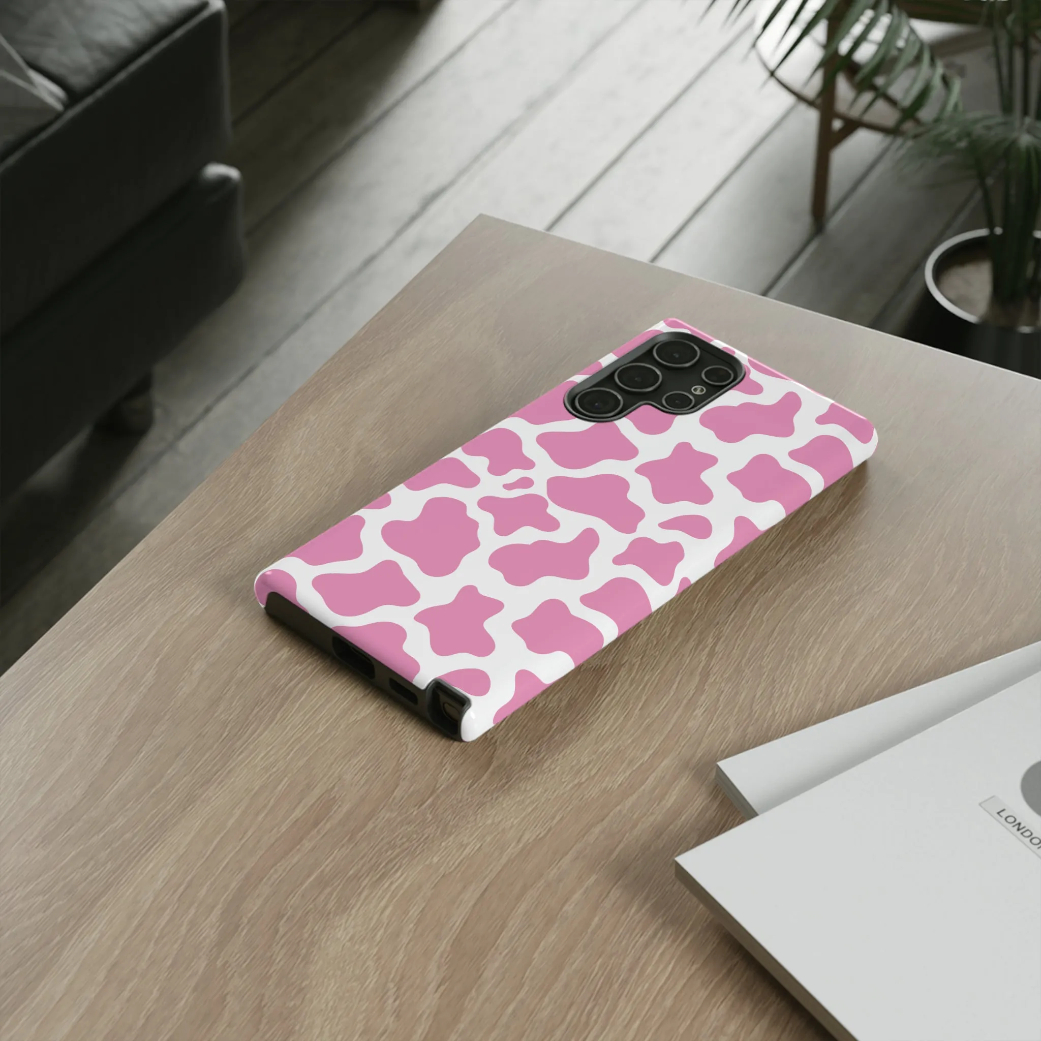 Pink Cow Phone Case