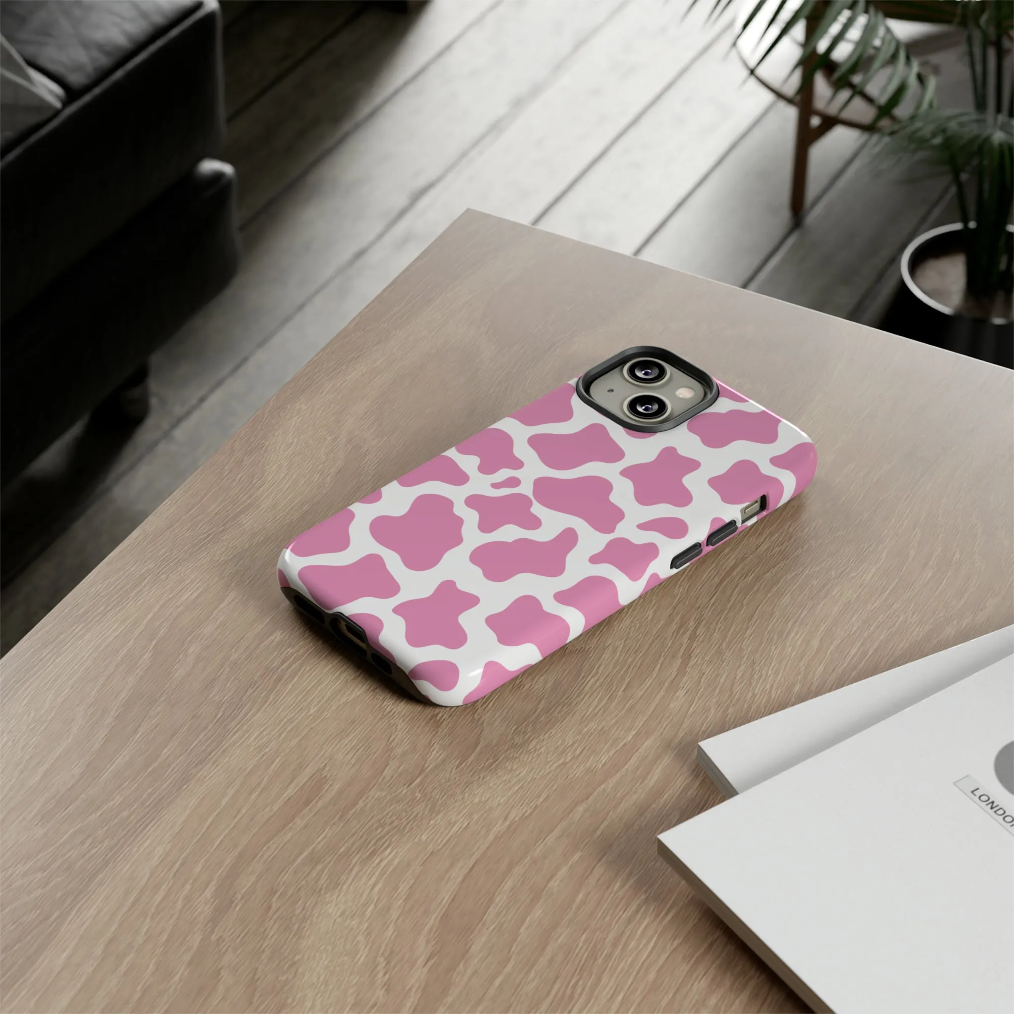 Pink Cow Phone Case