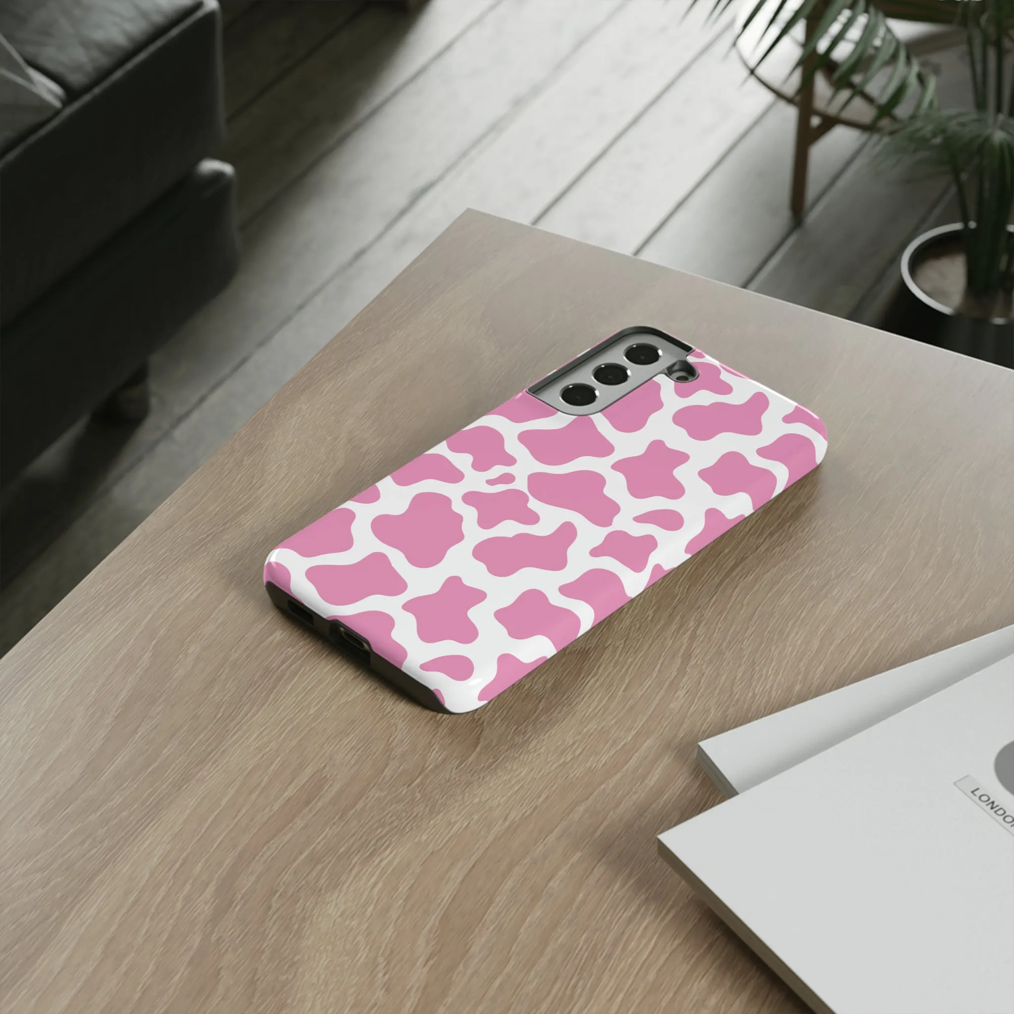 Pink Cow Phone Case