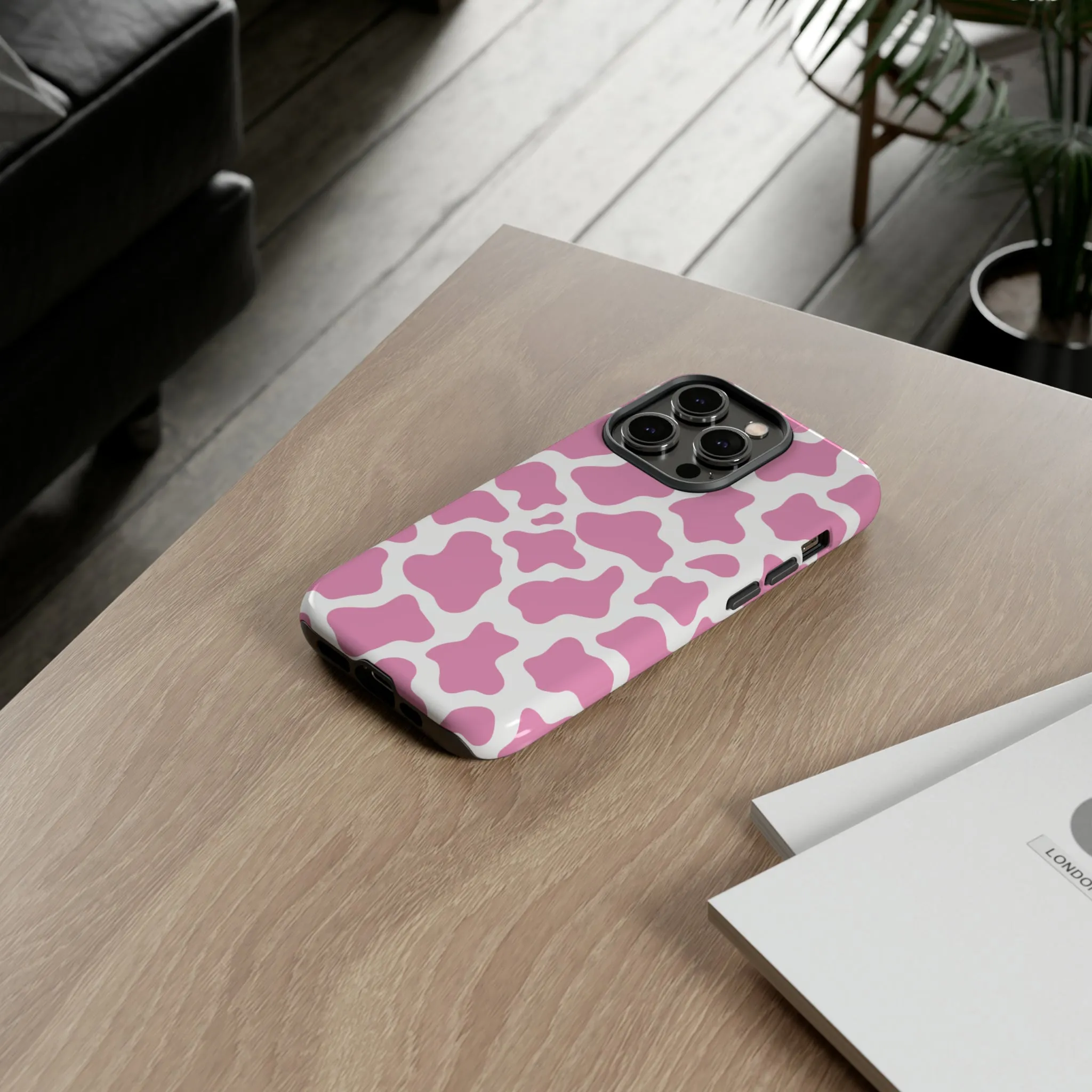 Pink Cow Phone Case