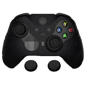 PlayVital Mountain Range Edition Silicone Cover with Thumb Grips for Xbox Elite Series 2 Controller & Xbox Elite Series 2 Core Controller - Black - DVGE2P001