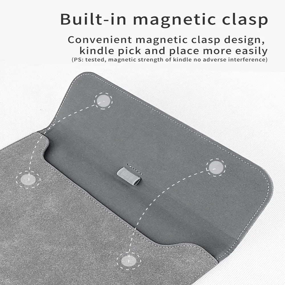 PU Leather Water Resistant Protective Pouch Ultra Thin Carrying Bag For Kindle Scribe 10.2