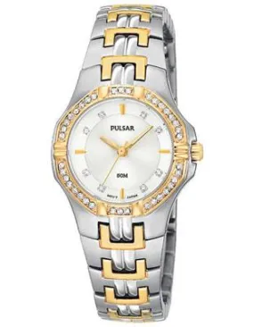 Pulsar Ladies' Sport - Swarovski&reg; Crystal - Stainless & Gold-Tone