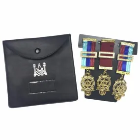 Quality Masonic Regalia Pocket Jewel Holder / Wallet masonic carry case - Medium