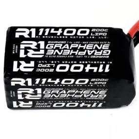 R1 Wurks 11400 Mah 200c 2S Shorty Soft Case Battery For Drag Racing 030029