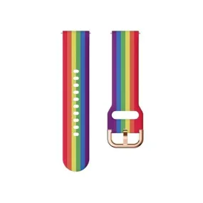 Rainbow Watch Straps compatible with the Samsung Galaxy Watch 5 (40 & 44mm)