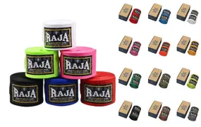 RAJA RCH-9 MUAY THAI BOXING HANDWRAPS Elastic 5 m x 5 cm Vary Colours