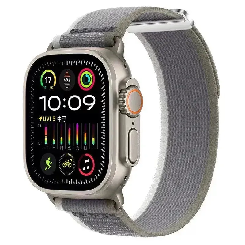 Replaceable Nylon Loop Watch band suitable for iwatch