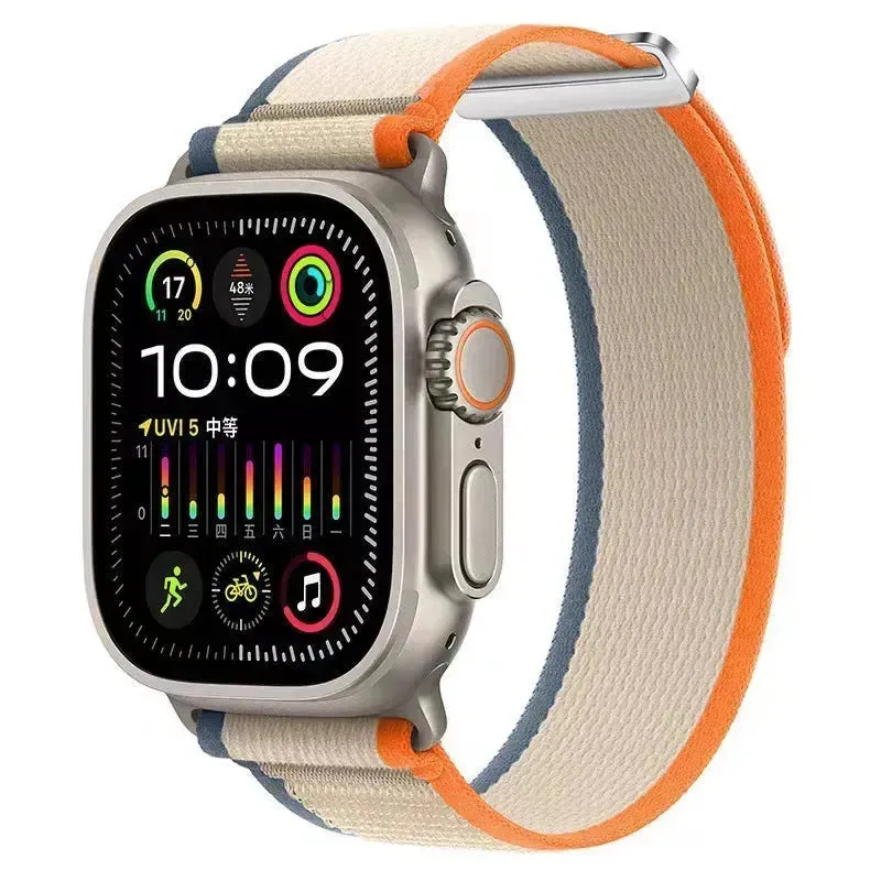 Replaceable Nylon Loop Watch band suitable for iwatch