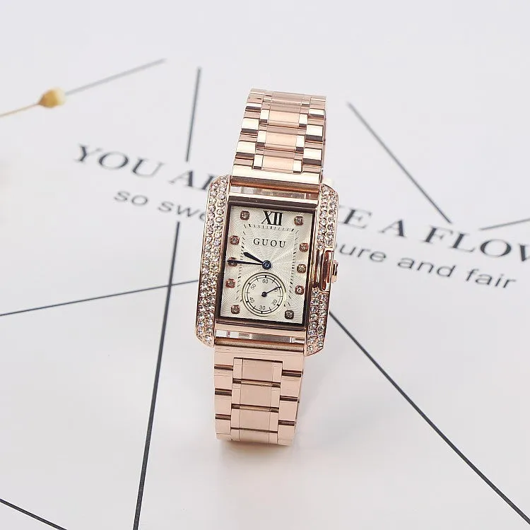 Retro Rose Gold Women's Watch