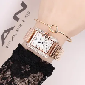 Retro Rose Gold Women's Watch