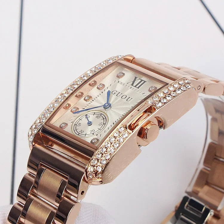 Retro Rose Gold Women's Watch