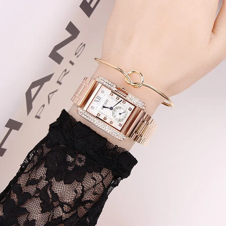 Retro Rose Gold Women's Watch