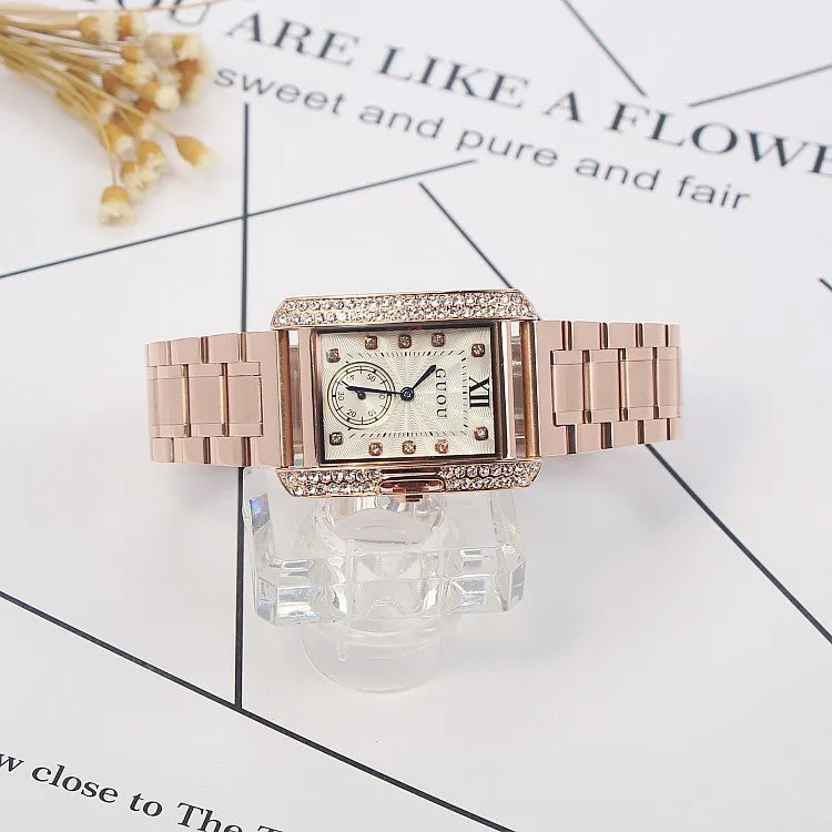 Retro Rose Gold Women's Watch