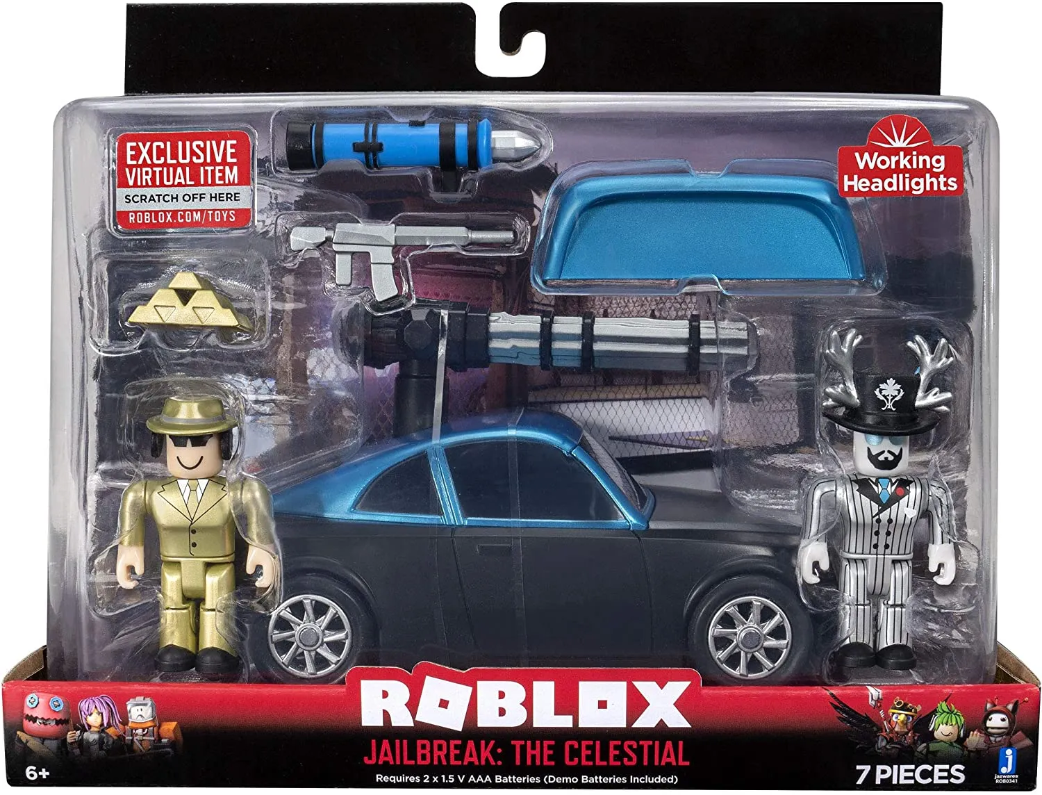 Roblox Action Collection - Jailbreak: The Celestial Deluxe Vehicle (Includes Exclusive Virtual Item)