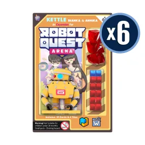 Robot Quest Arena Kettle Robot Pack Case of 6