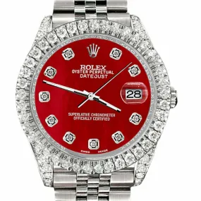 Rolex Datejust 41 4.4CT Diamond Bezel  TFJ-142508599