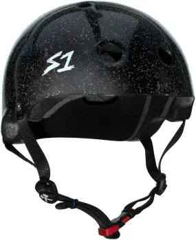 S1 Mini Lifer Helmet - Black Gloss Glitter