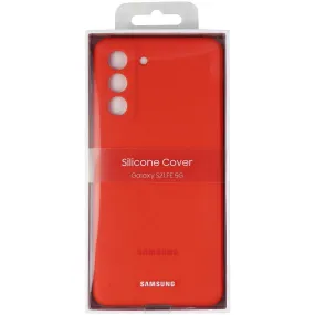 Samsung Silicone Cover Case for Galaxy S21 FE (5G) - Coral