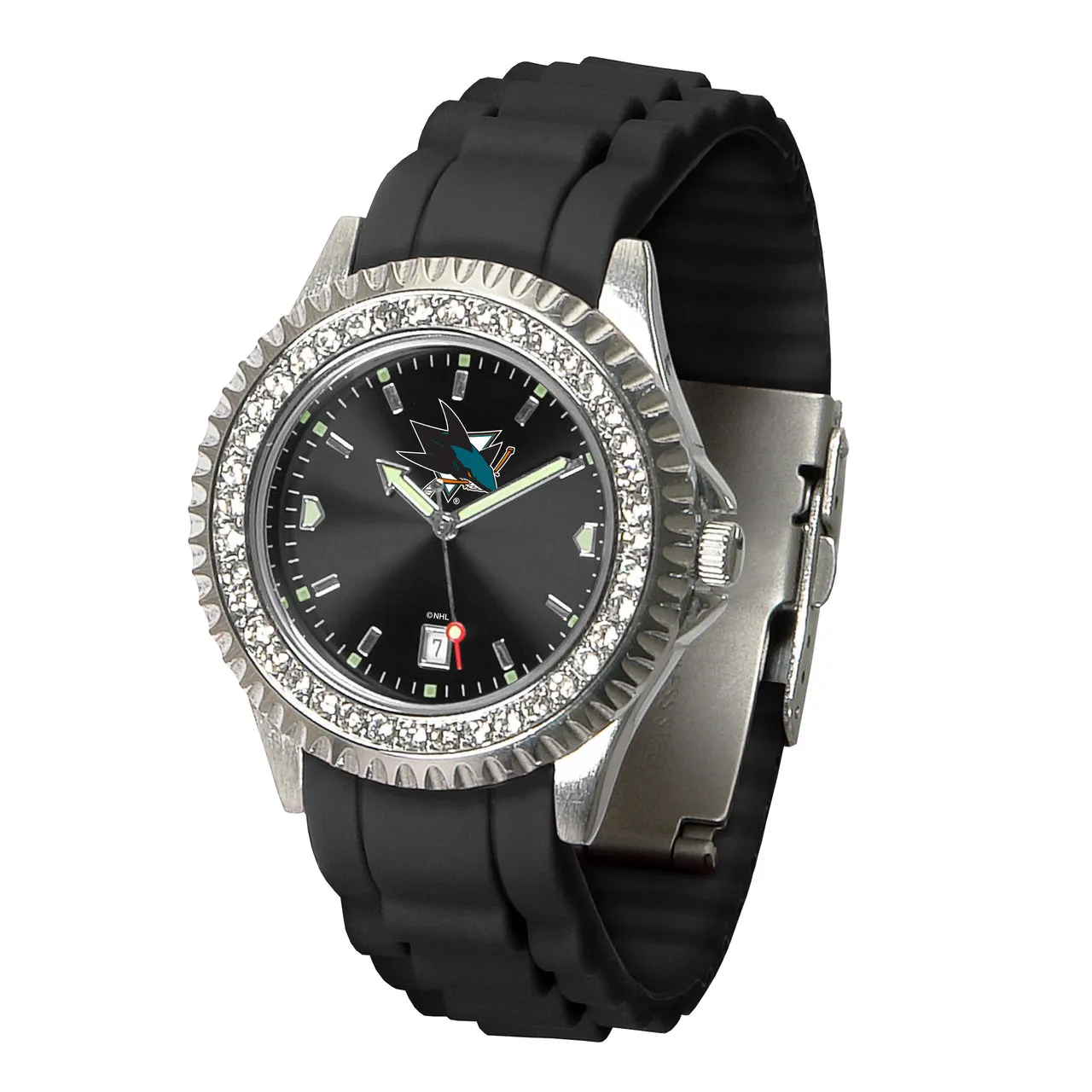 San Jose Sharks Ladies Sparkle Watch