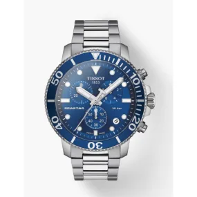 Seastar 1000 Chronograph Blue Dial