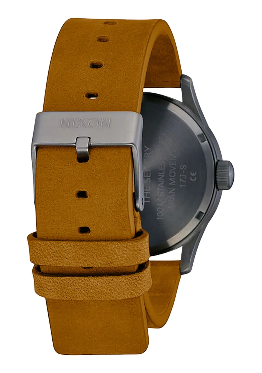 Sentry Leather - Gunmetal / Indigo / Brown