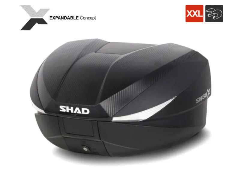 SHAD SH58X Top Box Carbon