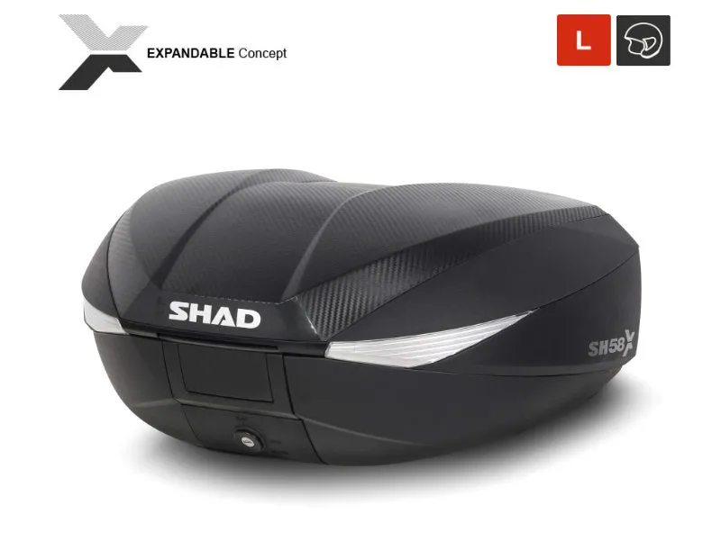 SHAD SH58X Top Box Carbon