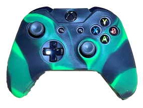 Silicone Cover For XBOX ONE Controller Skin Case Emerald/Black