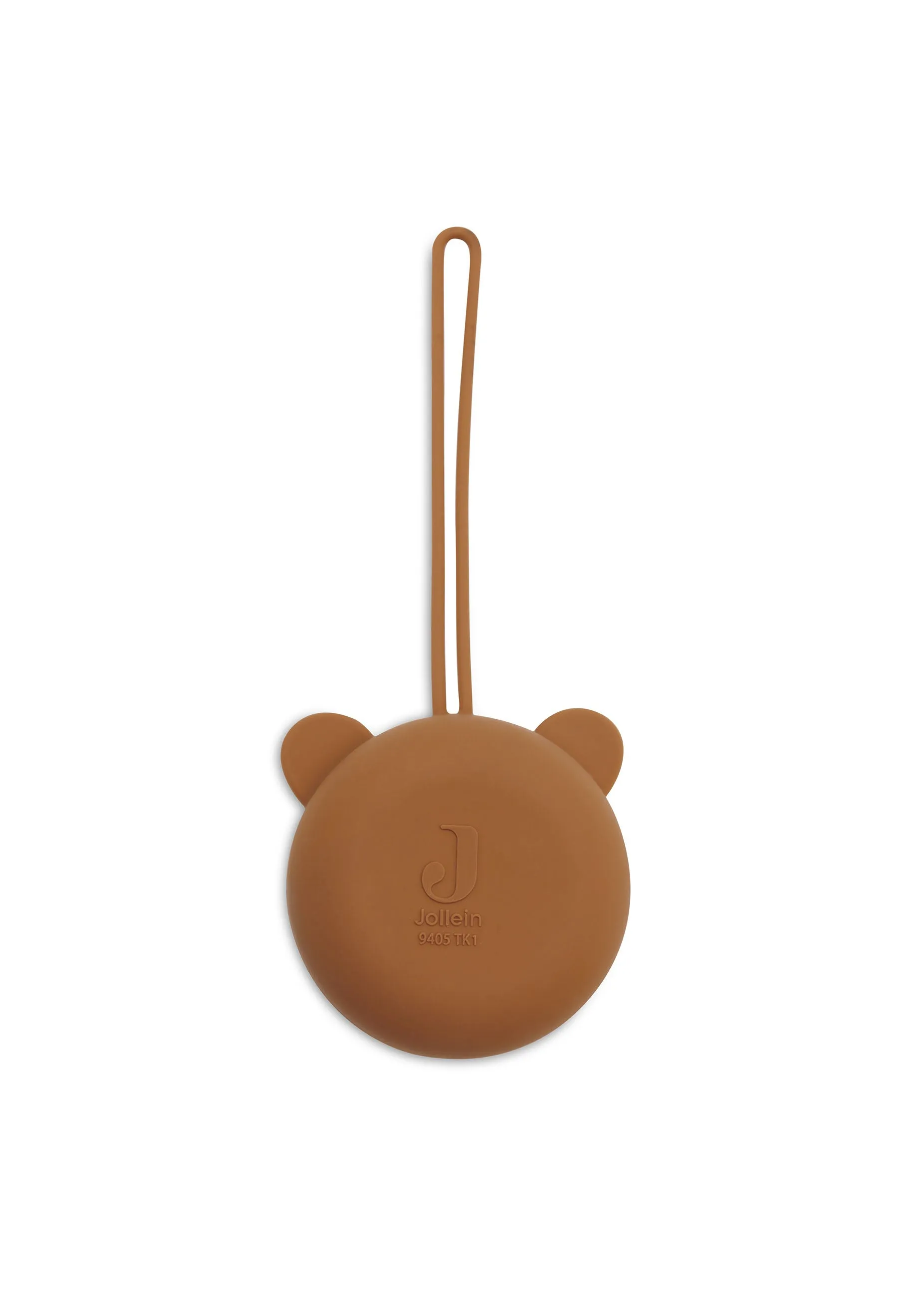 Silicone Pacifier Case Ø7cm - Caramel