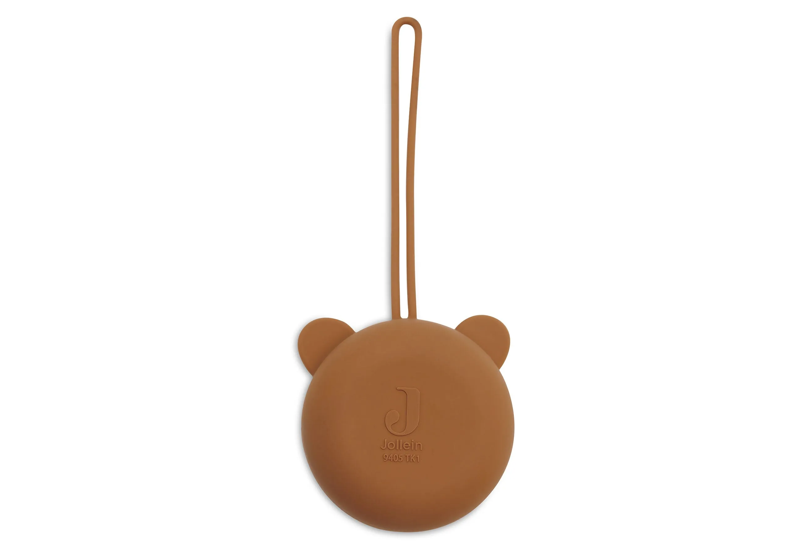 Silicone Pacifier Case Ø7cm - Caramel