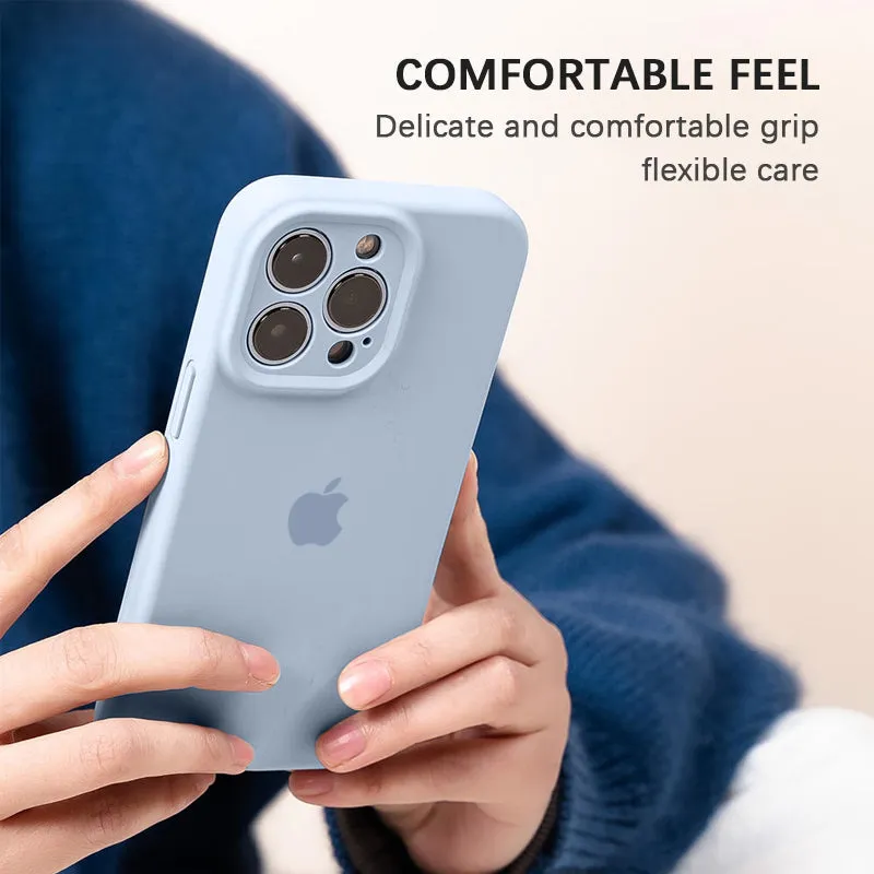 Sky Blue | iPhone Liquid Silicone Case