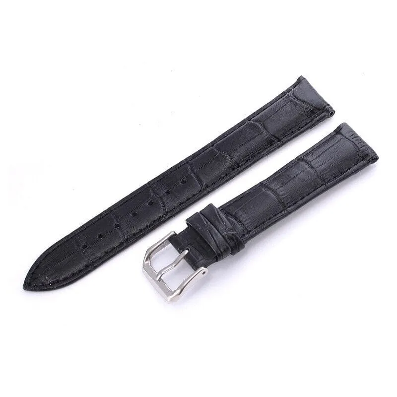 Snakeskin Leather Watch Straps Compatible with the Google Pixel Watch 2