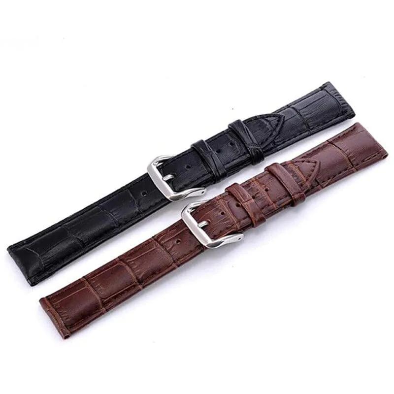 Snakeskin Leather Watch Straps Compatible with the Google Pixel Watch 2