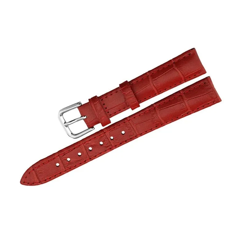 Snakeskin Leather Watch Straps Compatible with the Google Pixel Watch 2