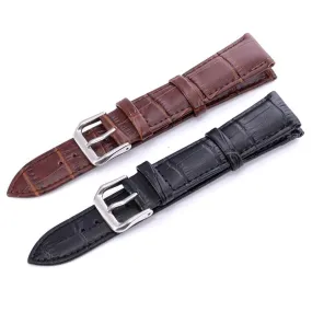 Snakeskin Leather Watch Straps Compatible with the Google Pixel Watch 2