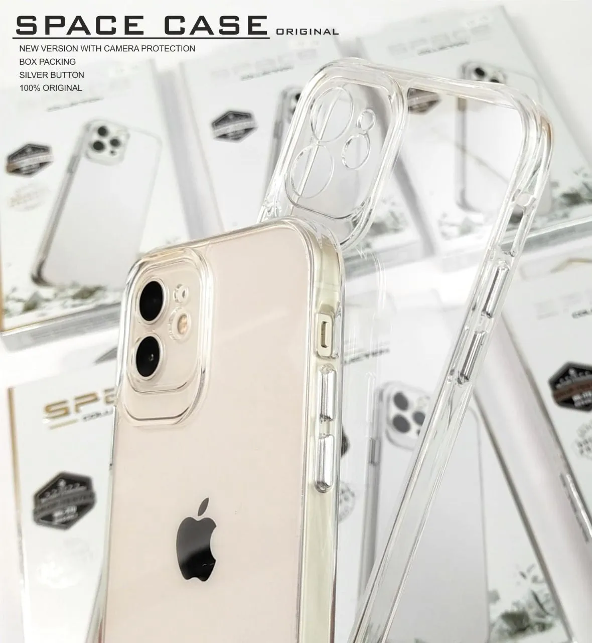 Space Transparent Hard Case For Samsung