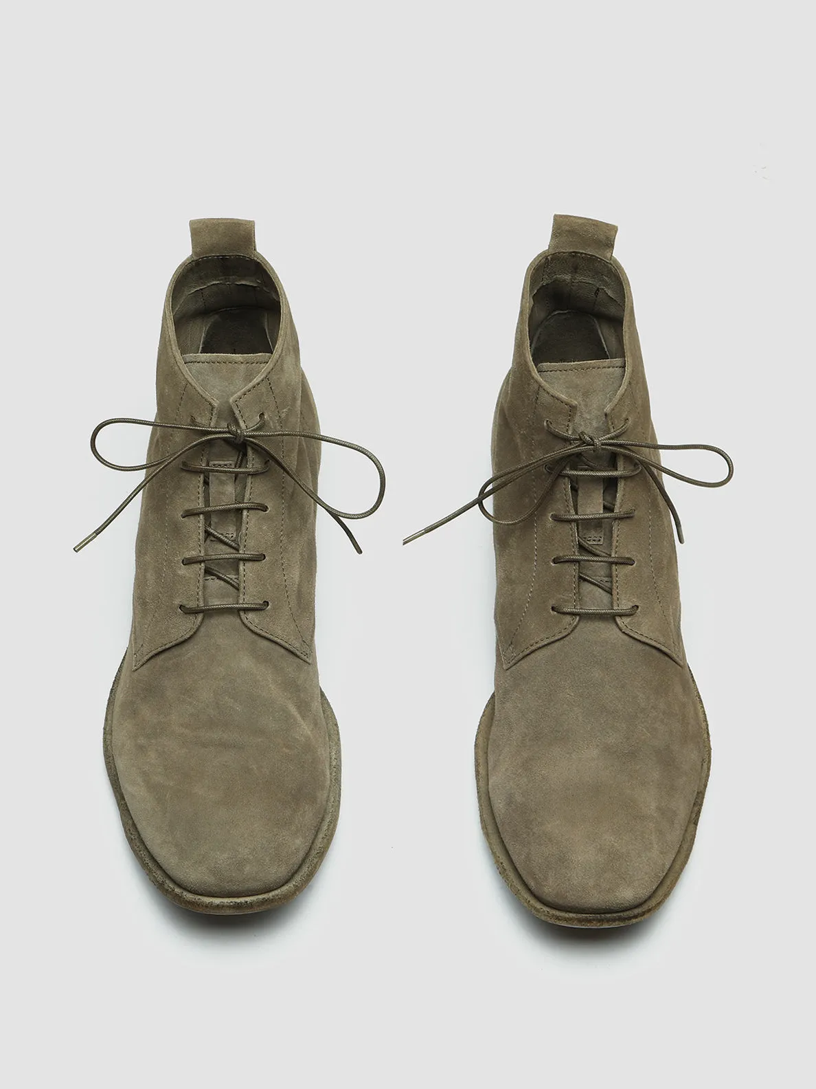 STEREO 004 - Taupe Suede Ankle Boots